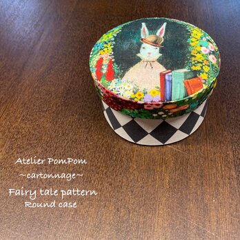 [fairy talepattern cartonnage]Round caseの画像