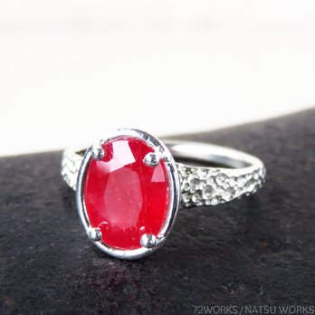 サファイア リング / Red Sapphire Ringの画像