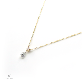 ダイヤモンドとムーンストーンのK18ネックレス~Diamond collection~の画像