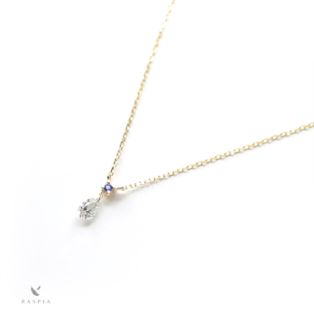 ダイヤモンドとサファイアのK18ネックレス~Diamond collection~の画像