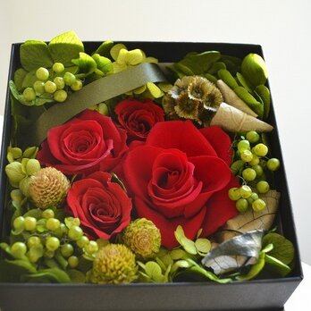 Flower Box (レッド*ブラック）の画像