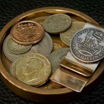 ＃M3  UK Coin Money Clipの画像