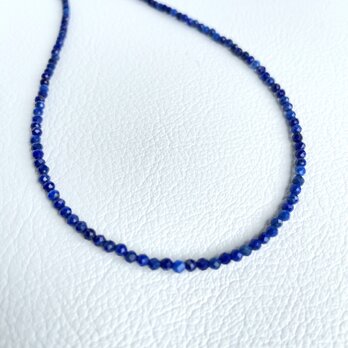 Little Stone Necklace-lapis lazuliの画像