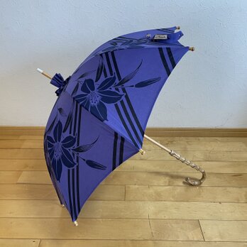 浴衣から作った日傘　仲夏の画像