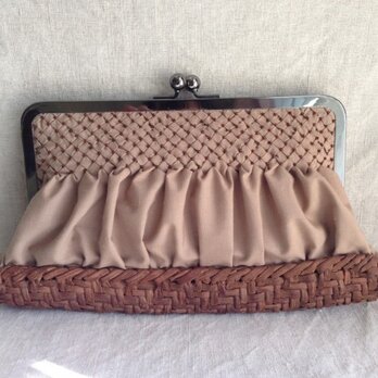 山葡萄のかご底クラッチ