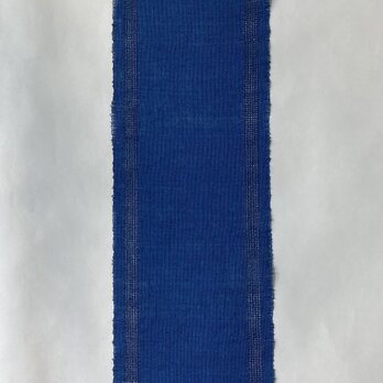 模紗織のテーブルランナー（紺色）の画像