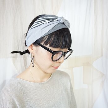 patchwork turban (cotton mix 21ss-i)の画像