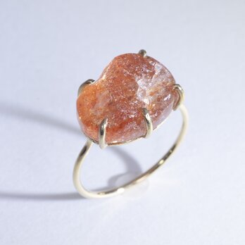 SunStone_6.65ct K18YG Ringの画像