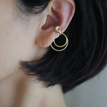 Flower Ear cuff setの画像