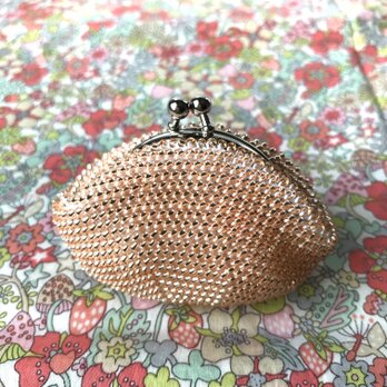 Beaded Purse --Pale Orange-- (Petite)の画像