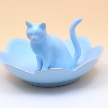 Cat Loverのためのジュエリーディッシュ・アイスブルー21