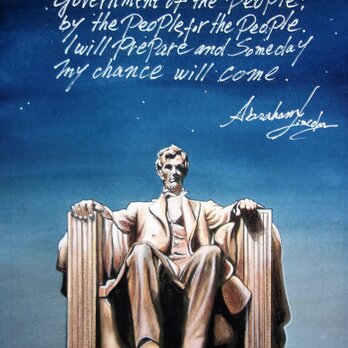 平和への祈り　リンカーン大統領の画像