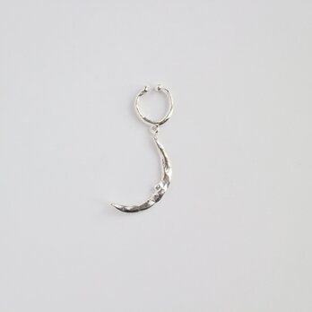 【Silver925】繊月のイヤーカフ【片耳】の画像
