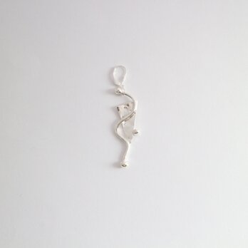 【Silver925】Abstract art pierce/earring【片耳】の画像
