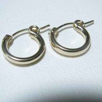 14kgf*クロッシングピアス（ペア約13mm）の画像