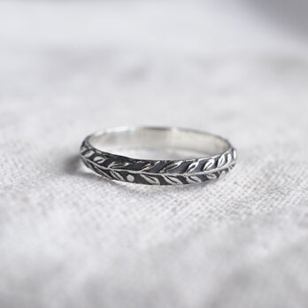 Laurel wreath ring [R076SV]の画像