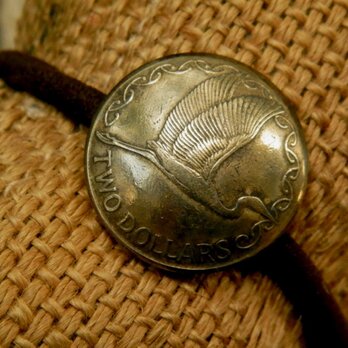 ＃H84 New Zealand Coin Hair Elasticの画像