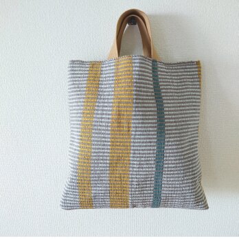 送料無料！『TATAMI Various colors 』畳織り鞄 手織り A4サイズ たっぷり入る トートバッグの画像