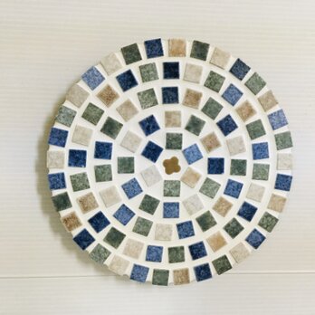 M-4　タイルの鍋敷(丸)