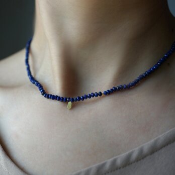 Lapis lazuli necklaceの画像