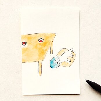 ⑨「昼下がり」ポストカード・3枚セットの画像