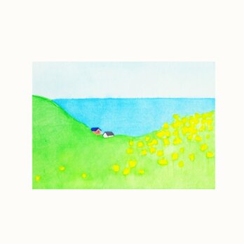 ③「菜の花と海」ポストカード・3枚セット　※特集掲載作品の画像