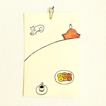 ⑧「ドーナツ」ポストカード・3枚セットの画像