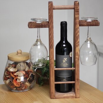 ワイン/ガラスラック  Wine/Glass Rackの画像