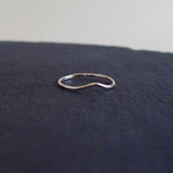 【受注制作】- Silver - Curving Ringの画像