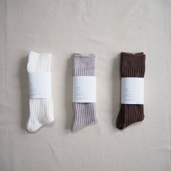 atop original socks WHITEの画像