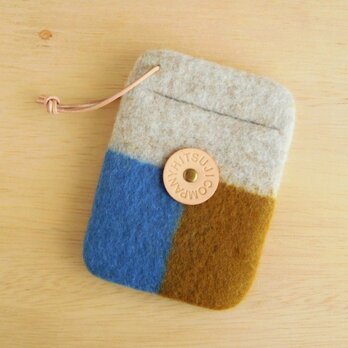 受注制作／パスケース【3トーン／BL×OC】