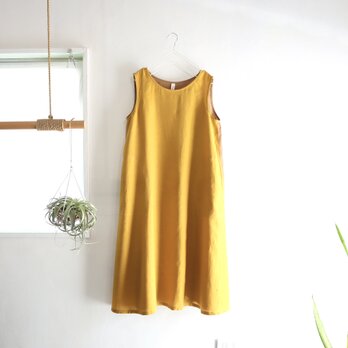 side pocket A dress ( himawari )の画像