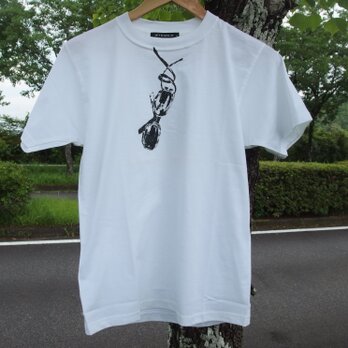 サングラスTシャツ　ホワイトの画像