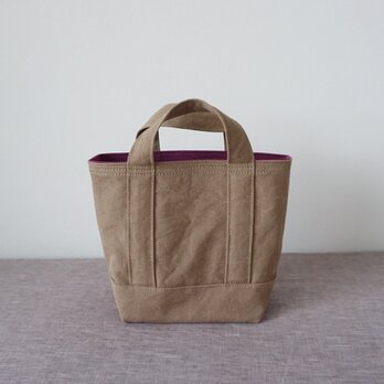 TOTE BAG -bicolor- (S) / grege × purpleの画像