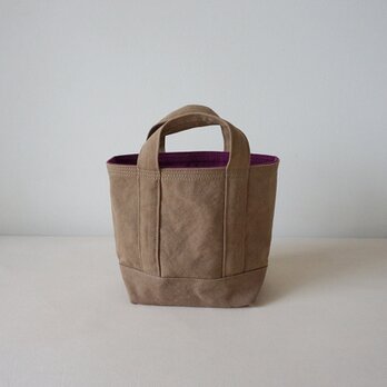 TOTE BAG -bicolor- (S) / grege × purpleの画像