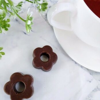 お花のチョコレート型（22）　シリコン型　シリコンモールド　お菓子　手作り　プレゼントの画像