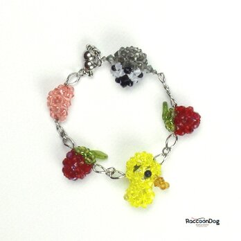 pretty-bracelet/スワロ・プレシオサのブレスレットorバッグチャームの画像