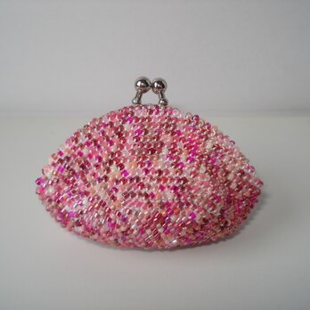 Beaded Purse --Pink Mix-- (Petite) 内布：Poppy's Patchworkの画像