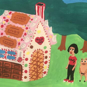 お菓子の家の画像