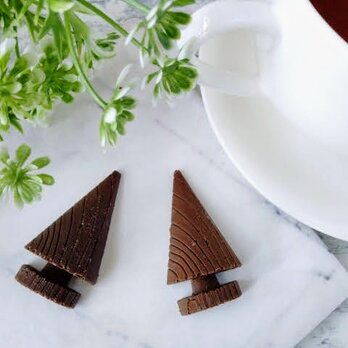 コニファーのチョコレート型（22）　シリコン型　シリコンモールド　お菓子　手作り　プレゼントの画像