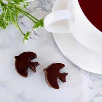 鳥のチョコレート型（22）　シリコン型　シリコンモールド　お菓子　手作り　プレゼ ントの画像
