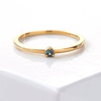 K18YG Bekily blue garnet Ringの画像