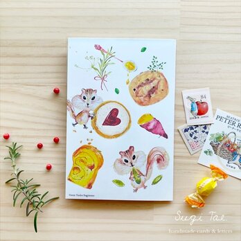食いしん坊のリスたち　シークレットカード 3枚入りの画像