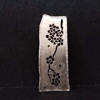 彫金ペンダント【桜】