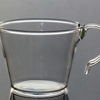 重ねてしまえる耐熱ガラスマグカップ。飲み物、スイーツ、お料理にもスタックカップ2(STC-2)の画像