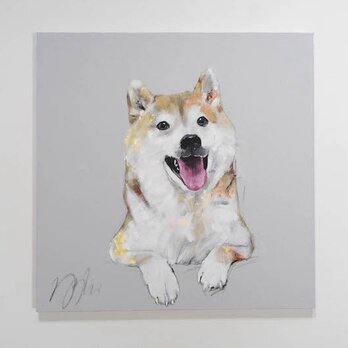 a dog / 柴犬のアート作品の画像