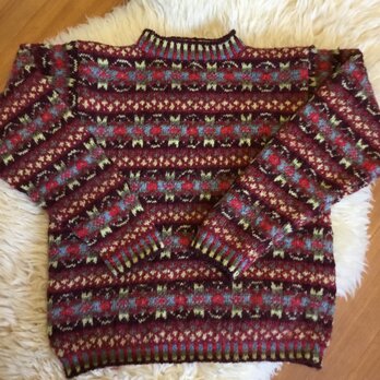 シェットランドフェアアイルのセーターの画像