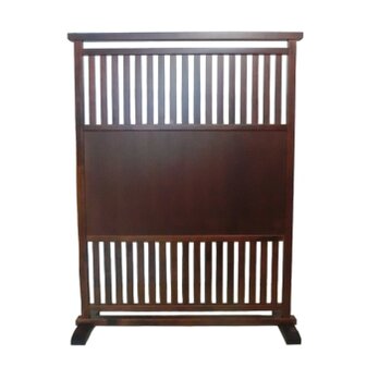 高さ120cm インテリア家具 衝立 格子衝立⑩　の画像
