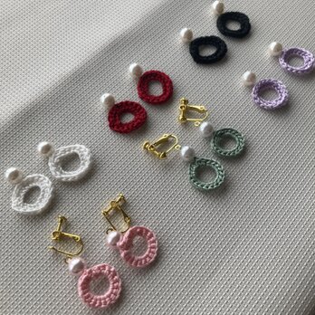 輪っかのイヤリング【商品番号:2205-2】の画像