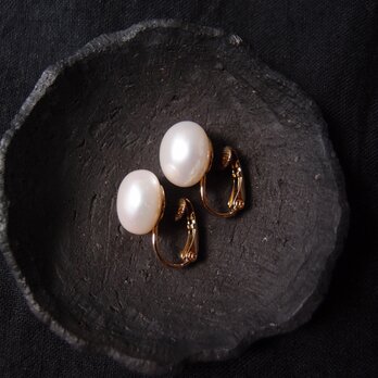 大粒バロックパールのイヤリング／Baroque pearl【Large】の画像